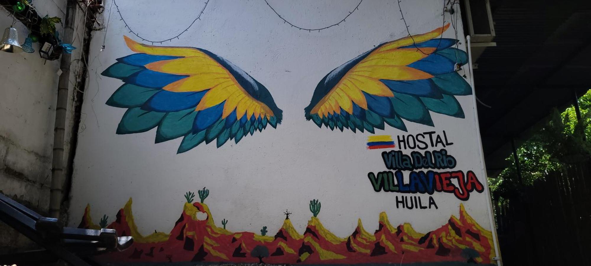 Hostal Villa Del Rio Las Brisas Villavieja Luaran gambar